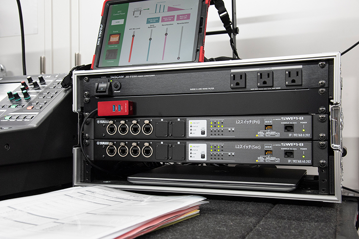 Dante用L2スイッチヤマハ「SWP1-8」