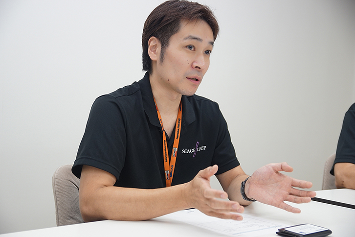 株式会社ステージ・ループ　浜松アリーナ総括補佐 白沢伸幸氏