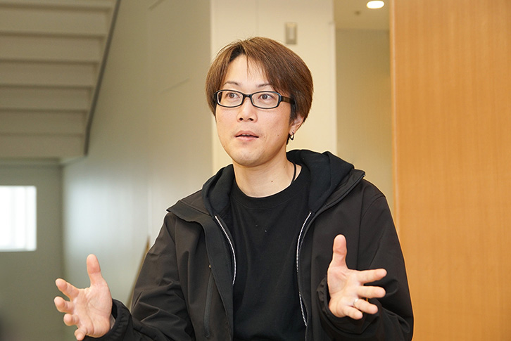 ３階のクリエイティブスタジオ