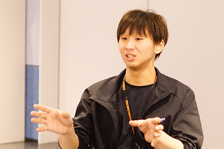 高崎芸術劇場部 舞台技術課 音響担当　長門祥平氏