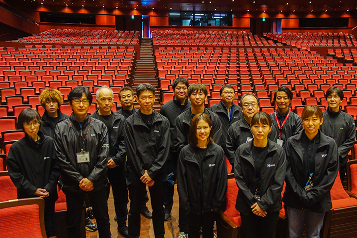 「高崎芸術劇場」スタッフの方々