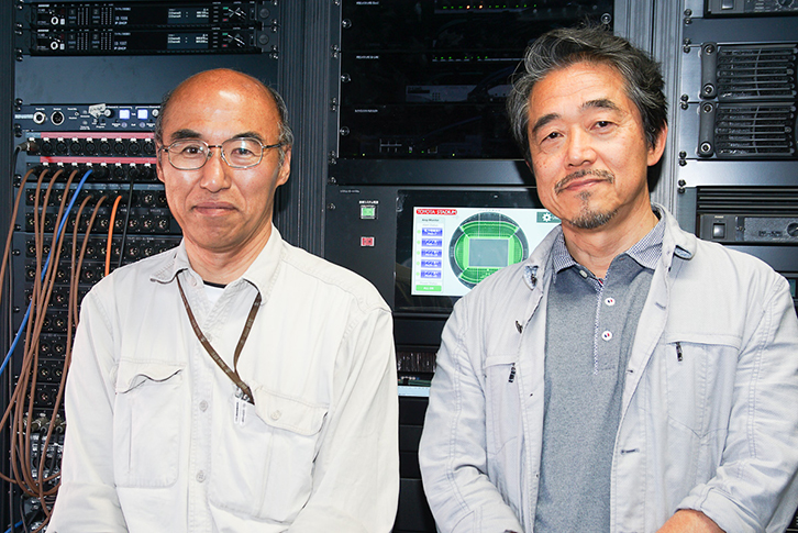 たとえば「豊田スタジアム」の施工でも、取付金具に関してじっくりと時間をかけてチェックしてくれました。逆に今回の施工図を見て「安全面で妥協なくしっかりやってくれるなぁ。ありがとうございました」って言いそうになりましたよ（笑）。でも安全性については「やりすぎ」は絶対ありませんから、素晴らしいことだと思います。ヤマハサウンドシステムさんの施工は他の現場でも一緒にやっているんですが、いつも安心できます。