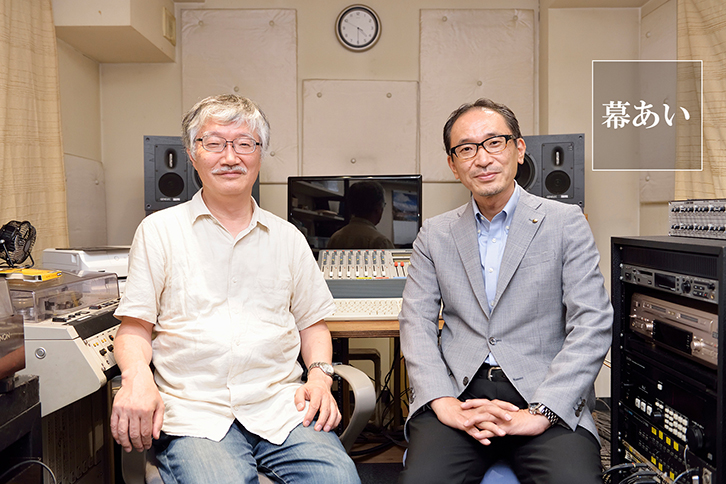 株式会社ステージオフィス　市来邦比古氏（写真 左） 
ヤマハサウンドシステム株式会社 代表取締役　武田 信次郎（写真 右） 