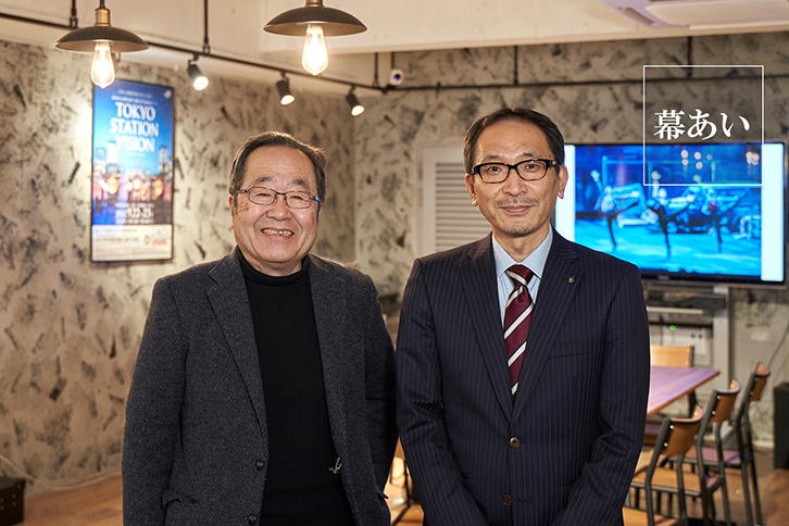株式会社 エス・シー・アライアンス 顧問 松木 哲志 氏(写真 左) Talks with
ヤマハサウンドシステム株式会社 代表取締役 武田 信次郎(写真 右)