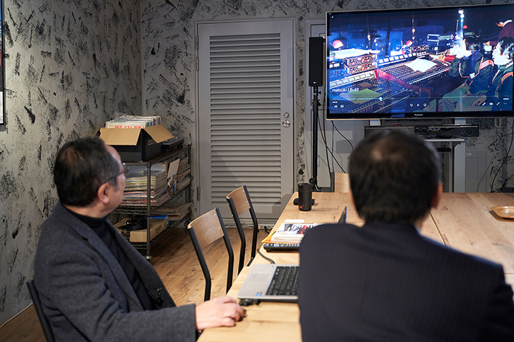 初代モデルからヤマハミキシングコンソール開発に携わる