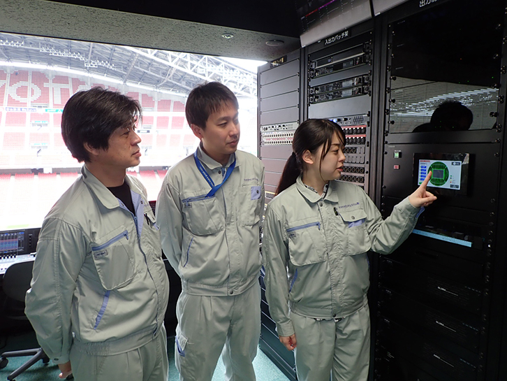 写真9　今回の施工に関わられた「YSS」スタッフの方々