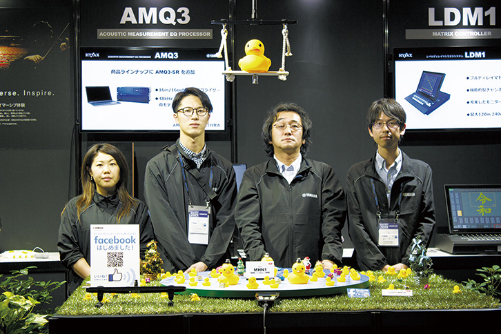 左からYSSマーケティング部の浜未幸氏、松原嵩紀氏、菊地智彦氏、開発企画部の重永一輝氏