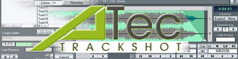 オーディオファイル再生システム ATec「TRACKSHOT」