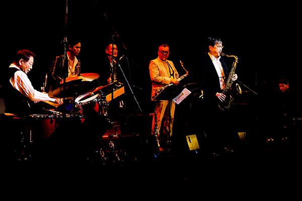 【音像制御システム「AFC Image」使用事例レポート】森山威男ジャズナイト 2023　可児市文化創造センターala / 岐阜