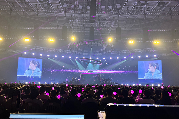 【 音像制御システム「AFC Image」使用事例レポート 】ユンナのデビュー20周年を迎えたアニバーサリーコンサートを「AFC Image」とNEXO「STM」がサポート