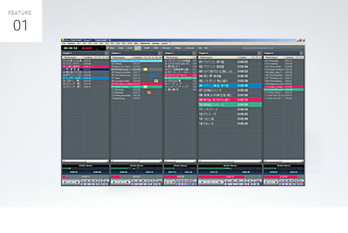 オーディオファイル再生システム TRACKSHOT