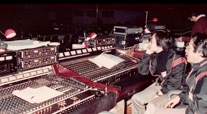 世界歌謡祭　ミキシングブース