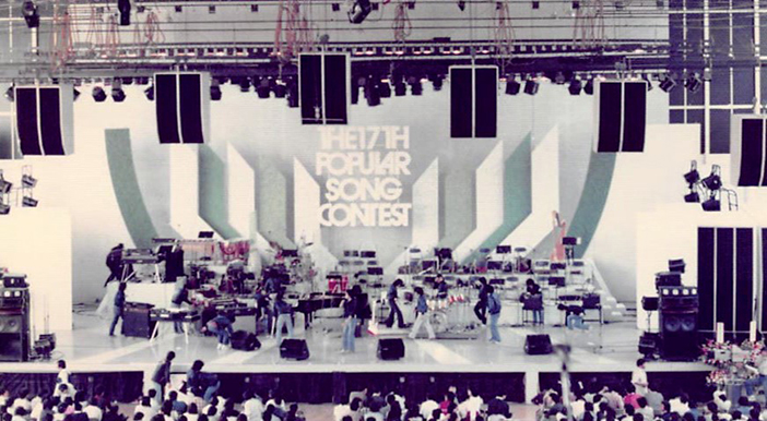 「ポプコン」会場つま恋エキシビジョンホール（EH）