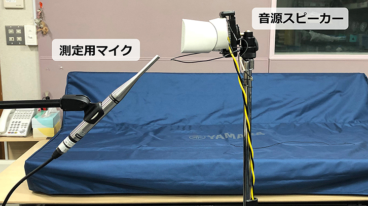 図1-1：スピーカー単体 正面5㎝