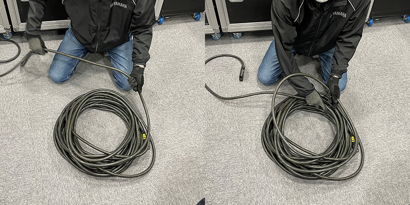 上手なケーブルの巻き方・扱い方