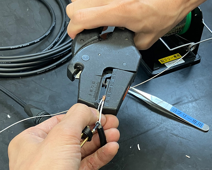 はんだ付けでマイクケーブルを作ってみよう