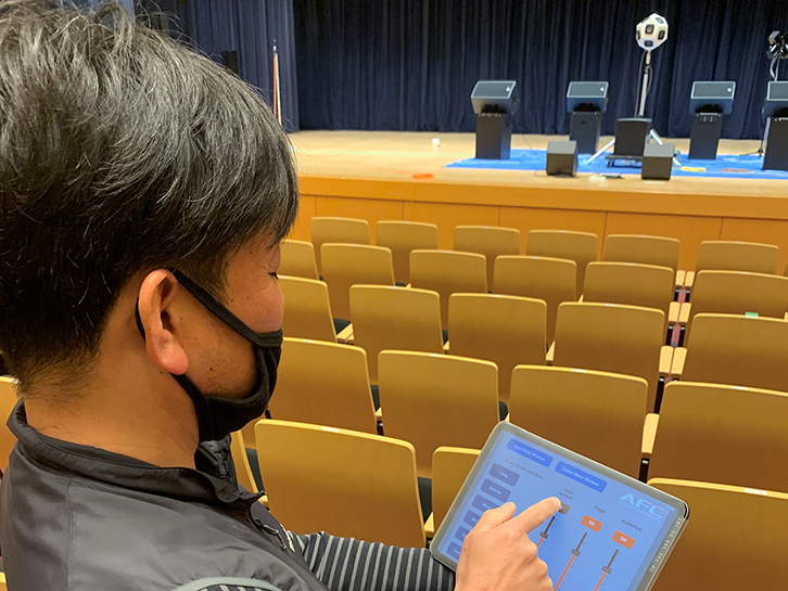 緊急特別企画 #2　実施レポート　音響調整・測定サポート