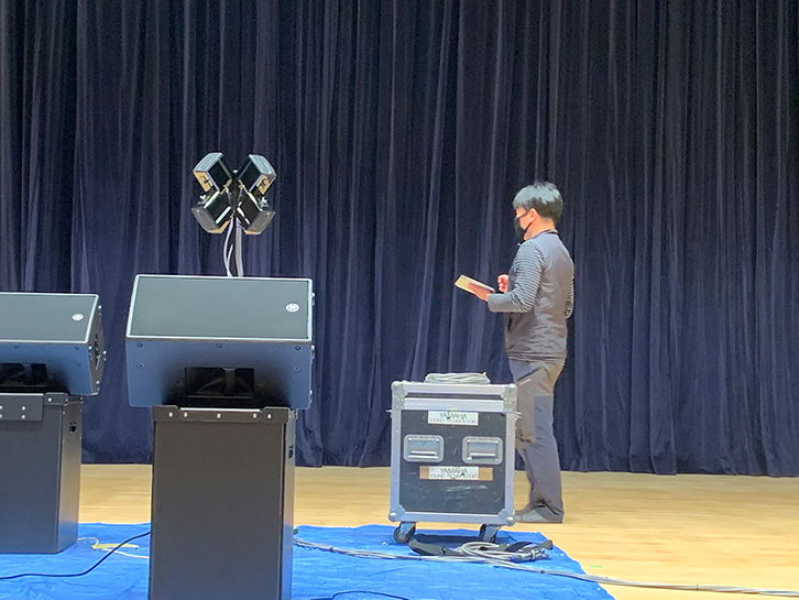 緊急特別企画 #2　実施レポート　音響調整・測定サポート