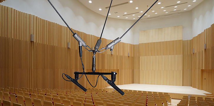 動吊マイク装置『HYFAX MHN1』を2020年4月に発売します