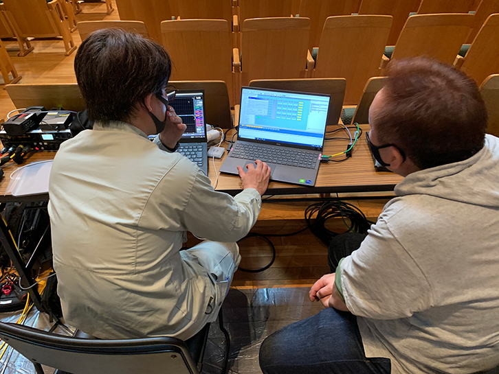 緊急特別企画 #2　実施レポート　音響調整・測定サポート