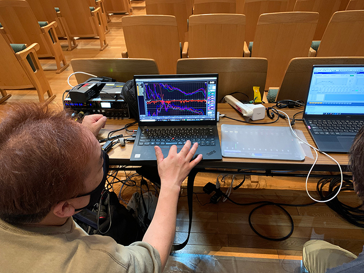 緊急特別企画 #2　実施レポート　音響調整・測定サポート