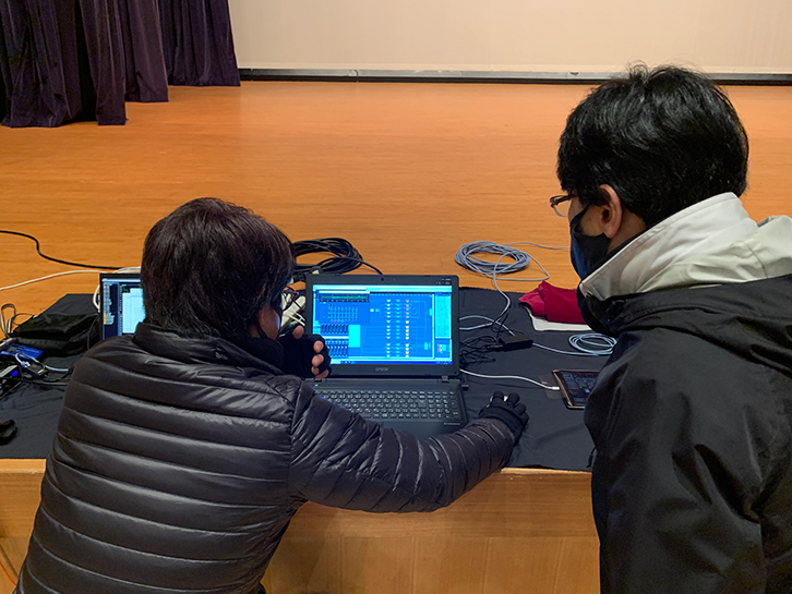 緊急特別企画 #2　実施レポート　音響調整・測定サポート