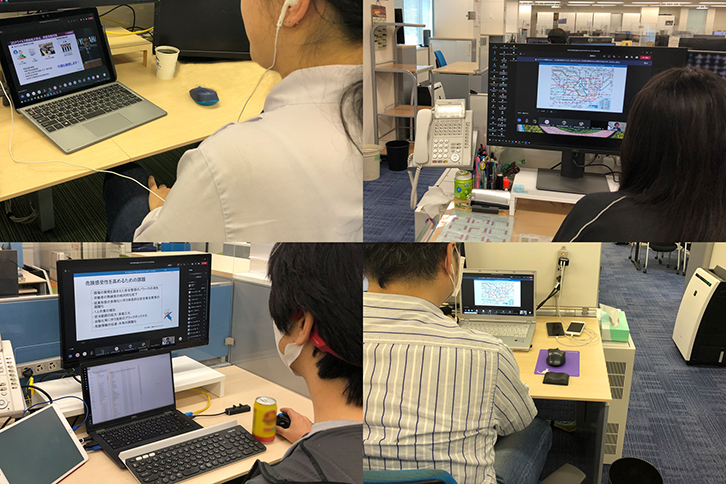 参加者の様子（社内）